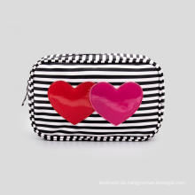 Stripe Casual Cosmetic Bag